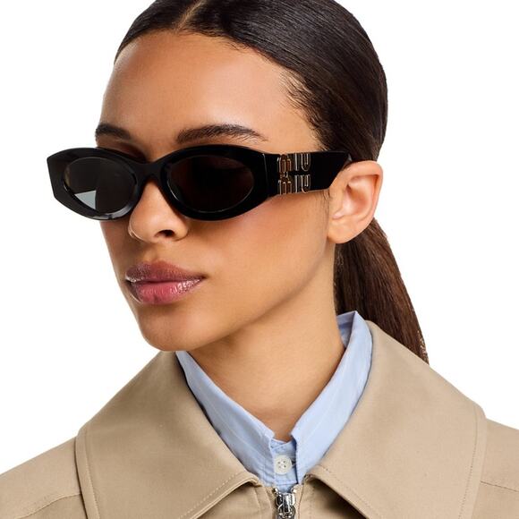 Miu Miu MU11WS 1AB5S0 Sunglasses, Authentic - Picture 1 of 6